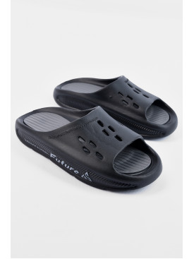 Шльопанці чоловічі піна чорного кольору L-136 196665C Шльопанці чоловічі піна чорного кольору L-136 196665C