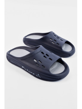Шльопанці чоловічі піна темно-синього кольору L-136 196667C Шльопанці чоловічі піна темно-синього кольору L-136 196667C