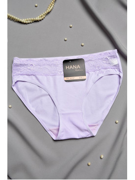 Труси жіночі напівбатальні лавандового кольору 24127 196990C