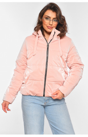 Куртка жіноча демісезонна рожевого кольору 286 197090C