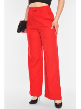 Брюки жіночі класичні червоного кольору 2317 197455C Брюки жіночі класичні червоного кольору 2317 197455C