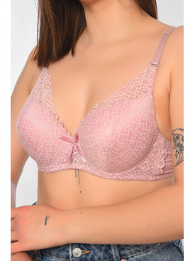 Бюстгальтер женский розового цвета чашка В 8812 197598C Бюстгальтер женский розового цвета чашка В 8812 197598C