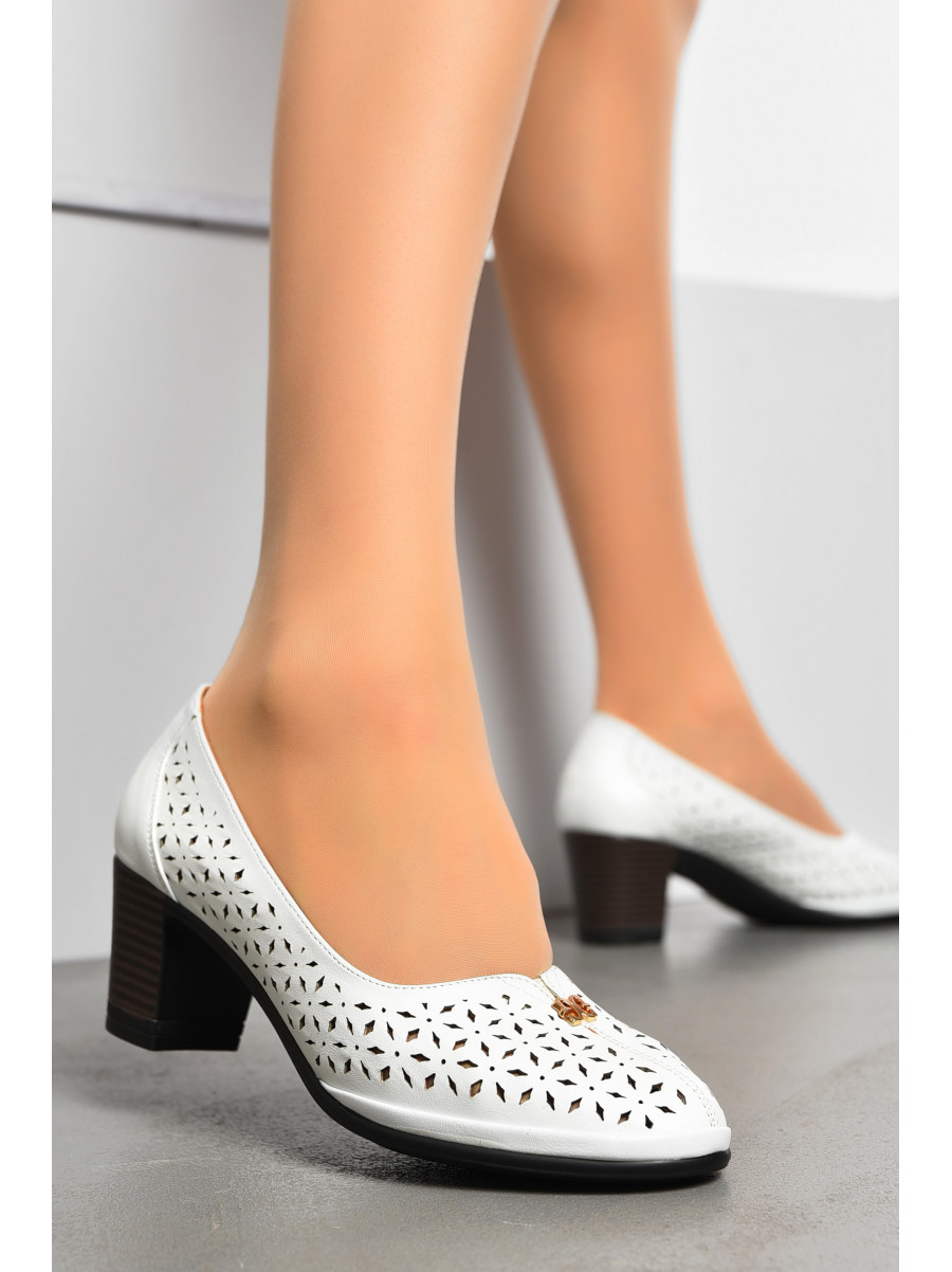 Туфлі жіночі білого кольору 8210-3 197964C