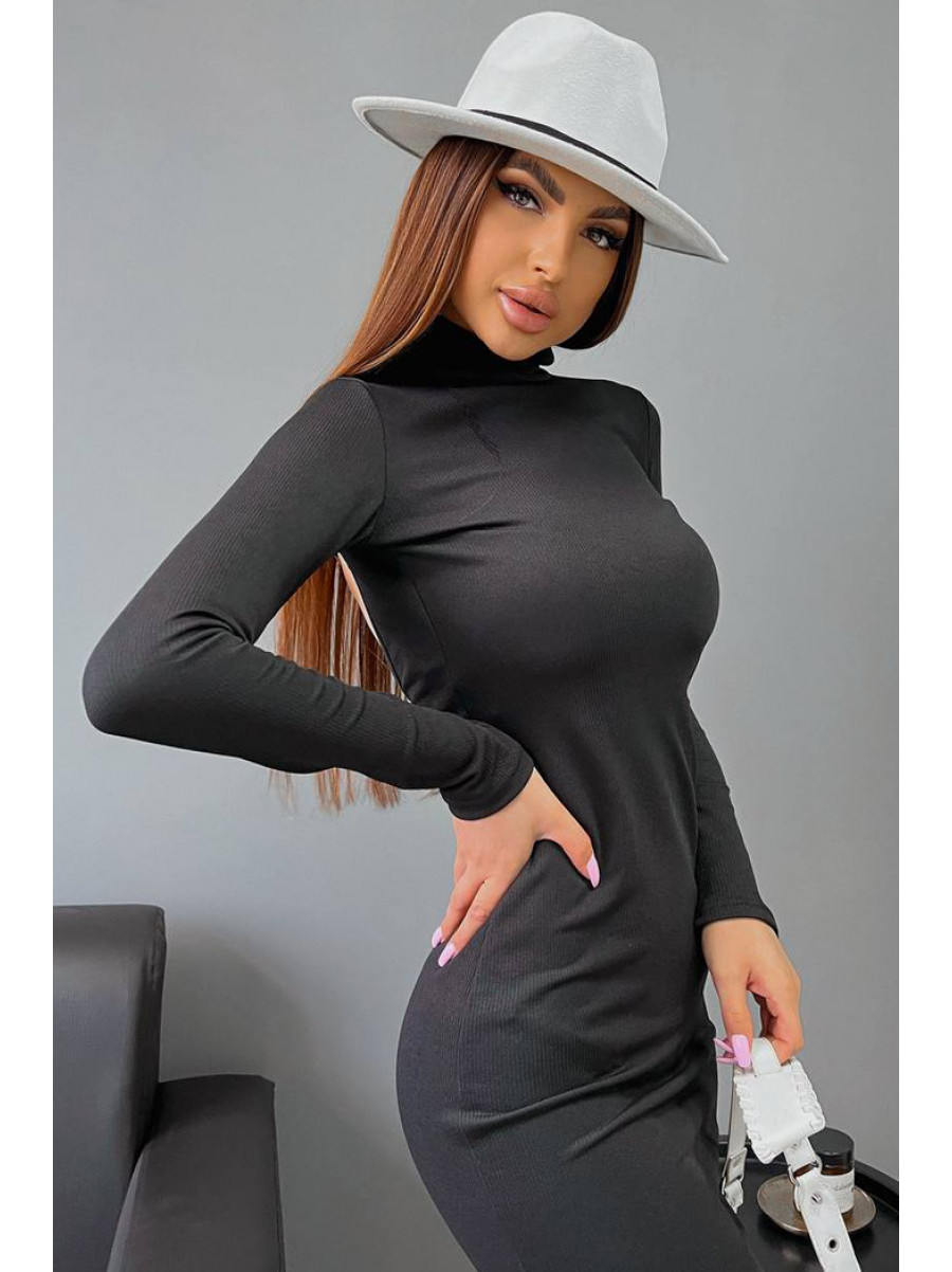 Платье женское черного цвета 2068 198861C