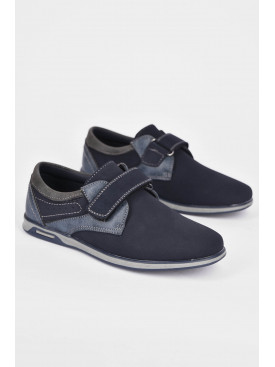 Туфли детские для мальчика темно-синего цвета С-Т57-00-С 199422C Туфли детские для мальчика темно-синего цвета С-Т57-00-С 199422C