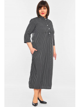 Платье женское черного цвета 199457C Платье женское черного цвета 199457C