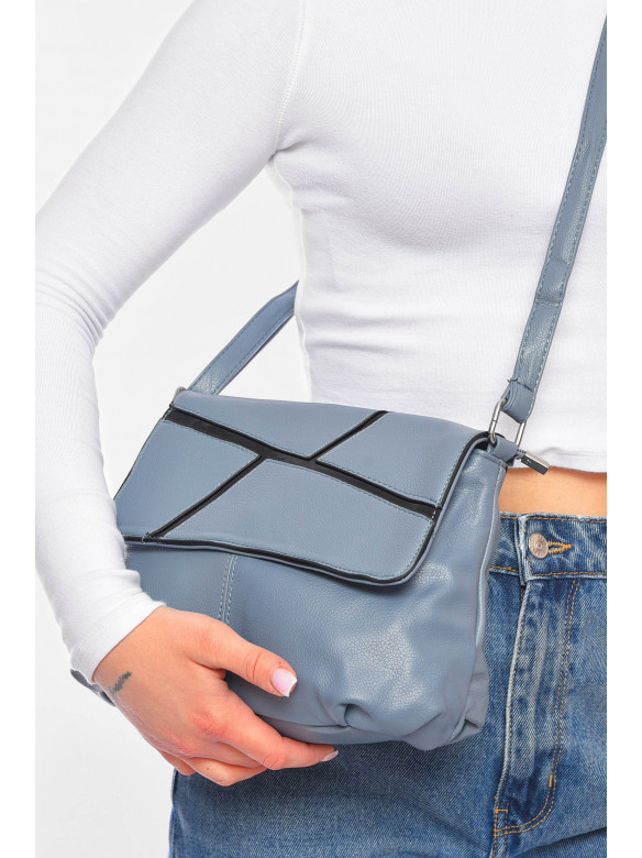 Сумка женская голубого цвета 332 199568C