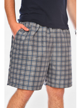 Шорти чоловічі батальні сірого кольору з принтом DK63966 199964C Шорти чоловічі батальні сірого кольору з принтом DK63966 199964C