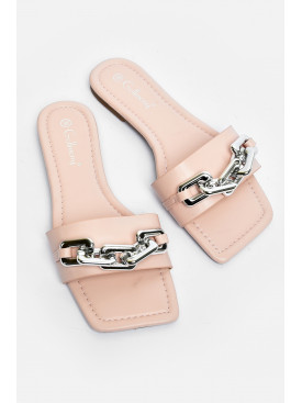 Шлепанцы женские светло-розового цвета 9022-8 200284C Шлепанцы женские светло-розового цвета 9022-8 200284C