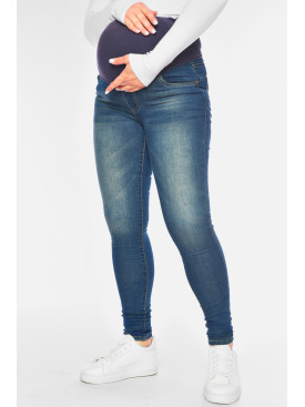 Джинсы женские для беременных тёмно-синего цвета В640 200621C Джинсы женские для беременных тёмно-синего цвета В640 200621C