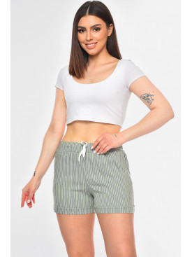 Шорти жіночі оливкового кольору 119 200915C