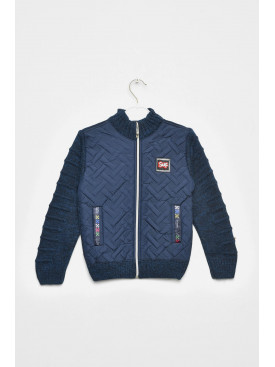 Кофта десткая для мальчика темно-синего цвета 2580 201402C