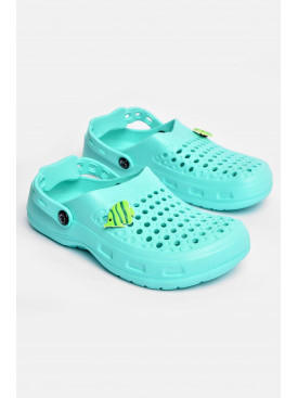 Кроксы детские мятного цвета 2835 201677C