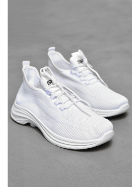 Кроссовки мужские белого цвета на шнуровке 777-а1011 201778C Кроссовки мужские белого цвета на шнуровке 777-а1011 201778C