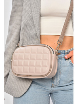 Сумка женская из экокожи серого цвета 92131 201803C