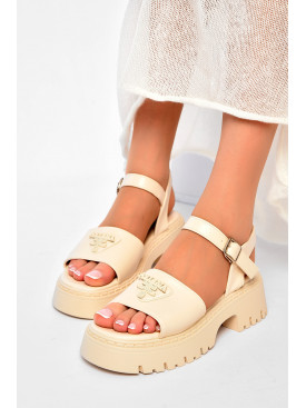 Босоніжки жіночі бежевого кольору SE03-2 203093C Босоніжки жіночі бежевого кольору SE03-2 203093C