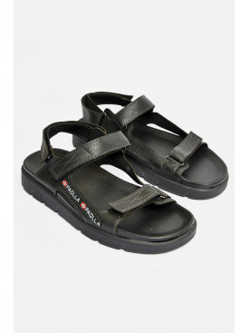 Сандалии мужские черного цвета м-02 203514C