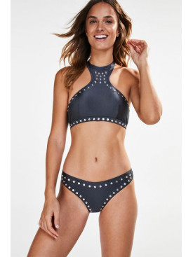 Купальник женский тёмно-серого цвета 150200 203583C Купальник женский тёмно-серого цвета 150200 203583C