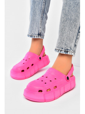 Кроксы женские розового цвета Уценка 203599C Кроксы женские розового цвета Уценка 203599C