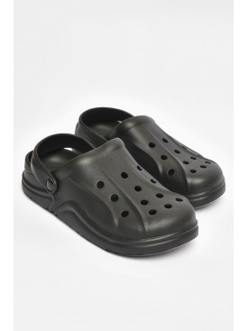 Кроксы мужские черного цвета 5068-1 203782C Кроксы мужские черного цвета 5068-1 203782C