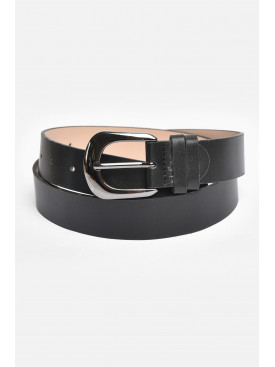 Ремінь жіночий чорного кольору розмір 109*3,3 см 203996C