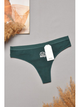 Стрінги жіночі зеленого кольору 5903 204839C Стрінги жіночі зеленого кольору 5903 204839C