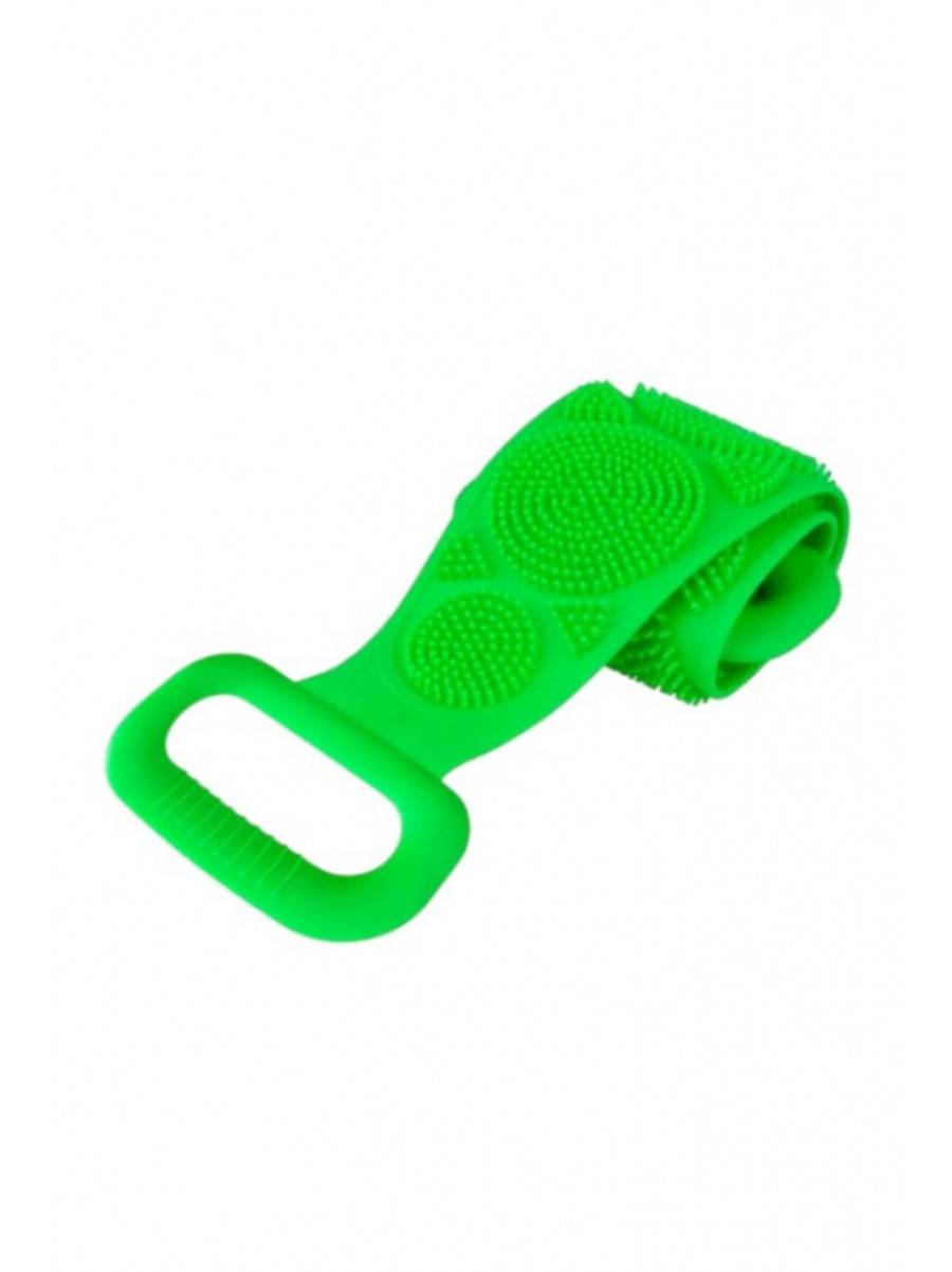 Двостороння силіконова мочалка-масажер для тіла Silica Gel Bath Brush 165 205461C