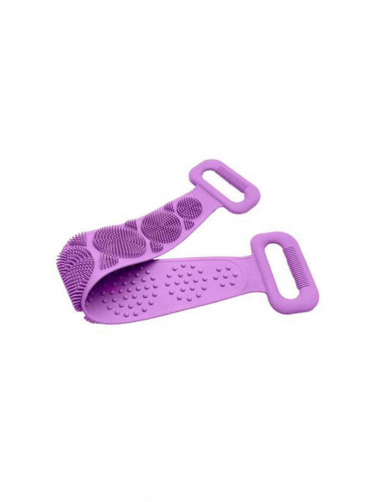 Двостороння силіконова мочалка-масажер для тіла Silica Gel Bath Brush 165 205462C