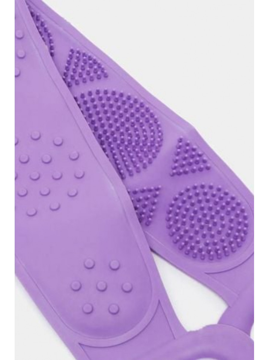 Двостороння силіконова мочалка-масажер для тіла Silica Gel Bath Brush 165 205462C