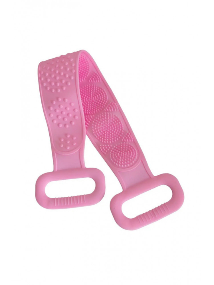Двусторонняя силиконовая мочалка-массажер для тела Silica Gel Bath Brush 165 205463C