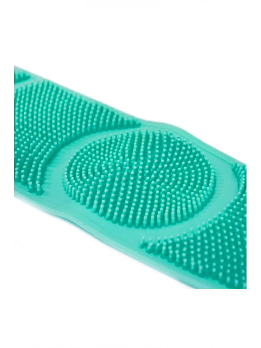 Двостороння силіконова мочалка-масажер для тіла Silica Gel Bath Brush 165 205464C
