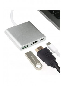 Переходник Buro USB Type-C – HDMI 391 205546C