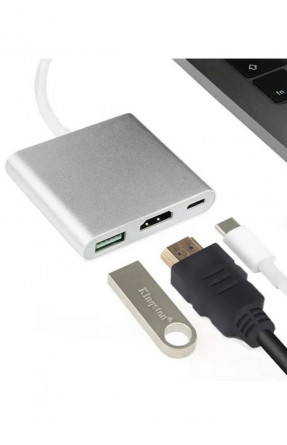 Переходник Buro USB Type-C – HDMI 391 205546C