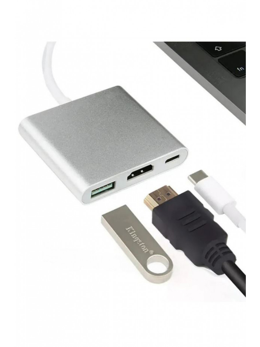 Переходник Buro USB Type-C – HDMI 391 205546C