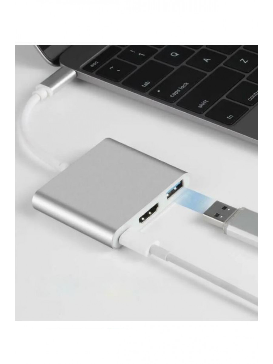 Переходник Buro USB Type-C – HDMI 391 205546C