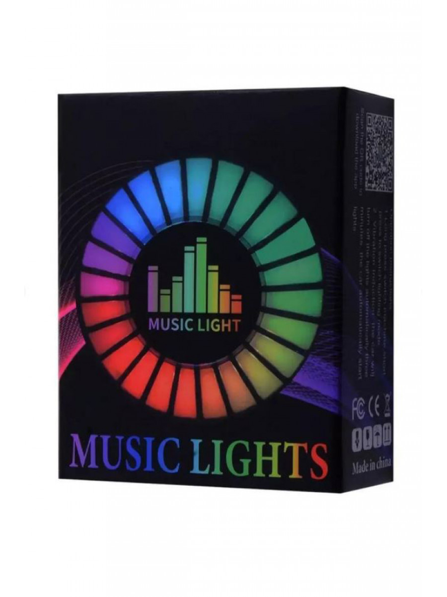 Автомобільний ароматизатор RGB Music Lights з LED підсвіткою 205582C