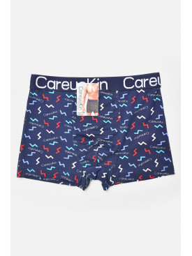 Боксеры мужские тёмно-синего цвета с принтом А1337 205914C Боксеры мужские тёмно-синего цвета с принтом А1337 205914C