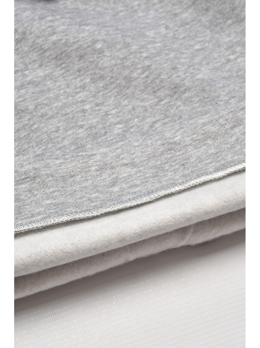 Світшот дитячий для хлопчика на флісі сірого кольору 316 205986C