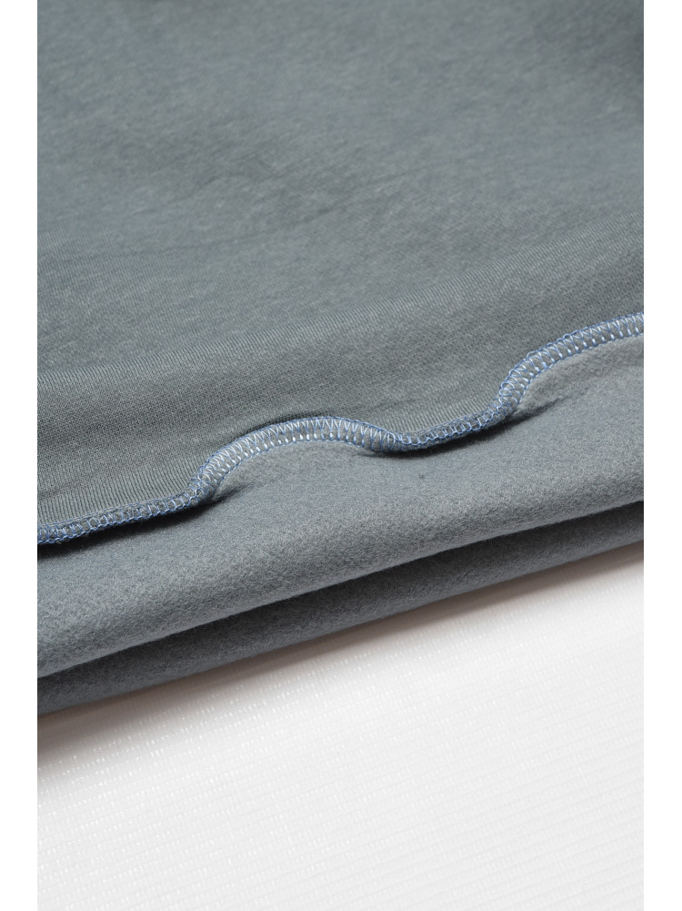 Світшот дитячий для хлопчика на флісі темно-сірого кольору 316 205987C