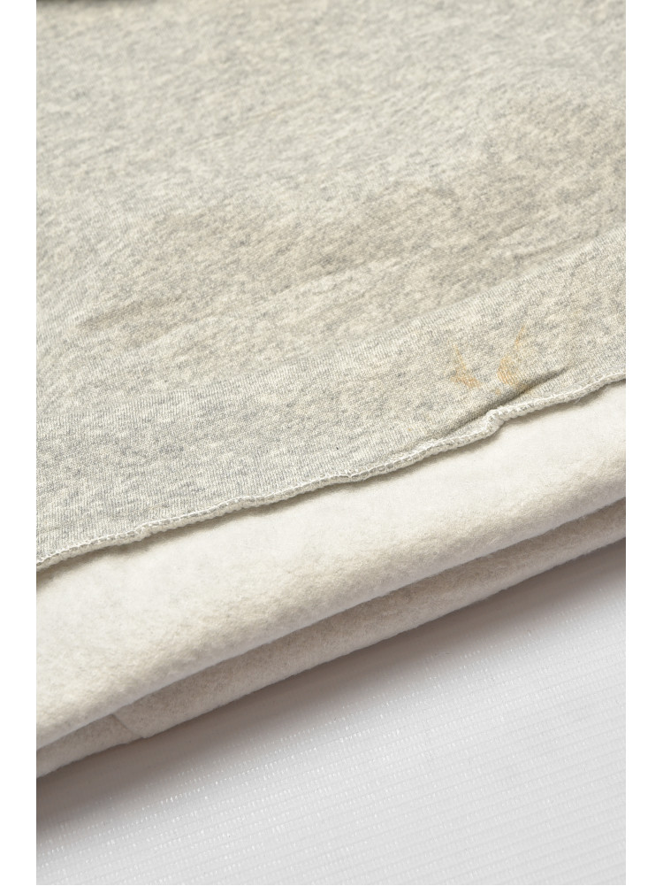 Світшот дитячий для хлопчика на флісі сірого кольору 307 205998C