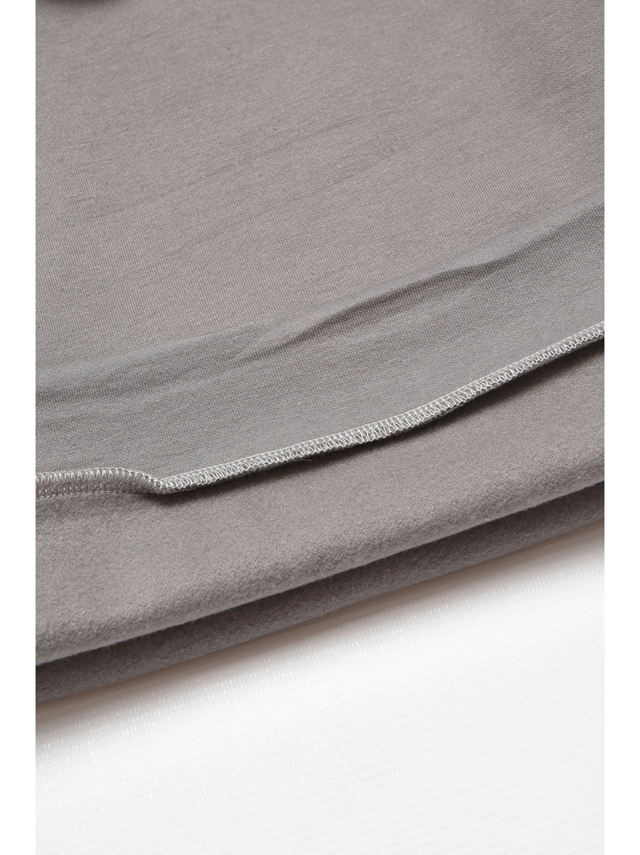 Світшот дитячий для хлопчика на флісі темно-сірого кольору 312 206001C