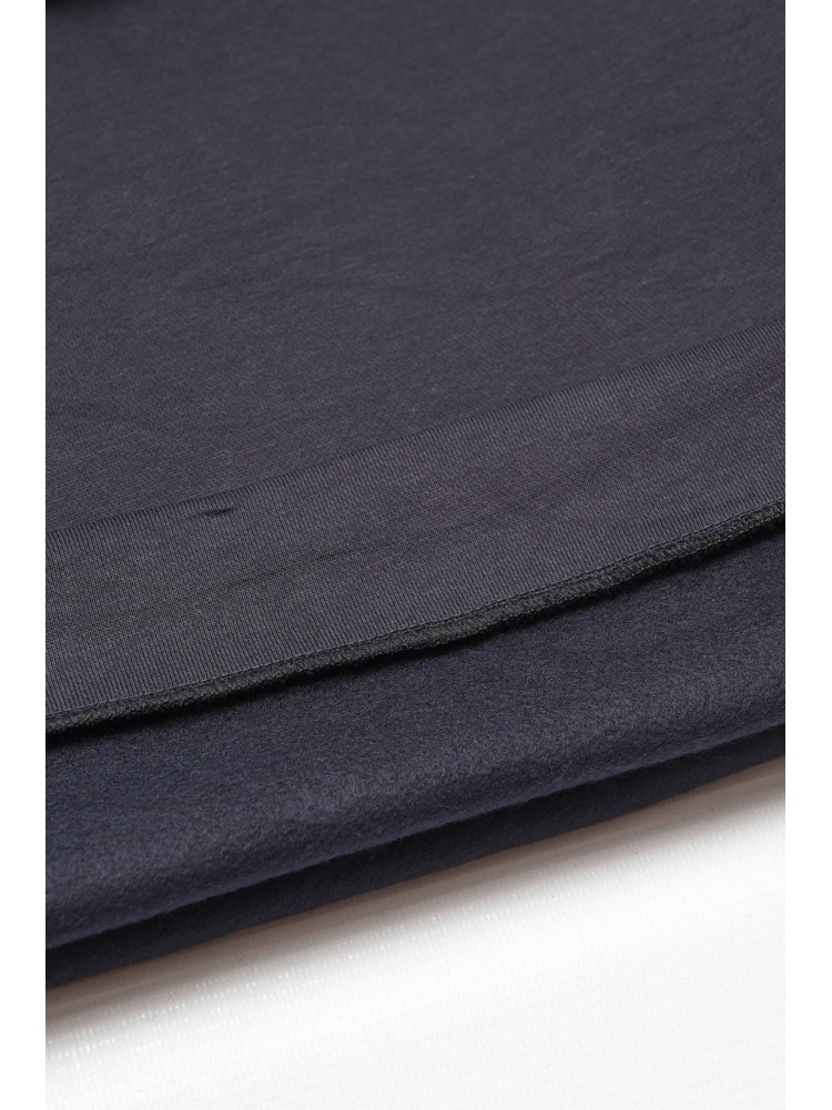 Світшот дитячий для хлопчика на флісі темно-синього кольору 301 206011C