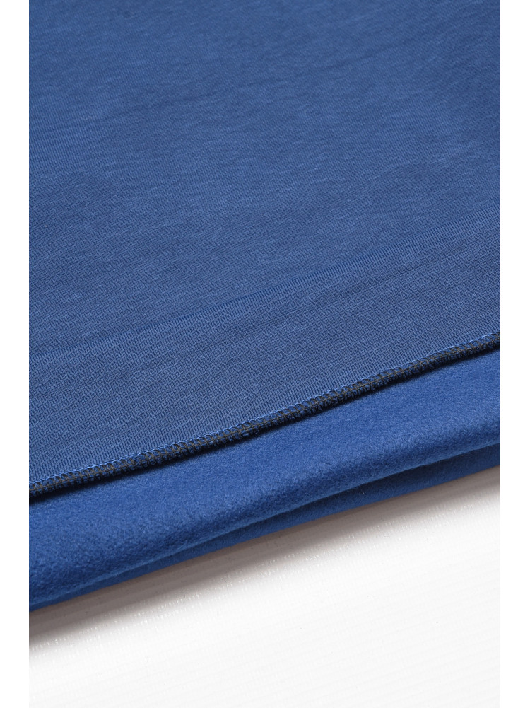 Світшот дитячий для хлопчика на флісі синього кольору 301 206013C