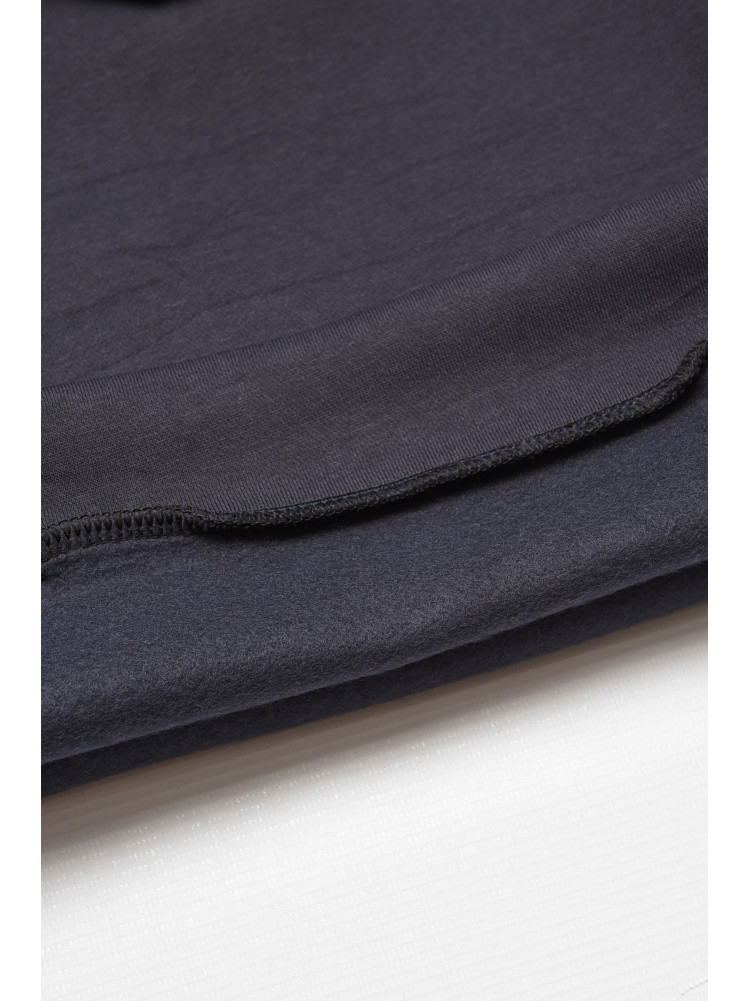 Світшот дитячий для хлопчика на флісі темно-синього кольору 308 206014C