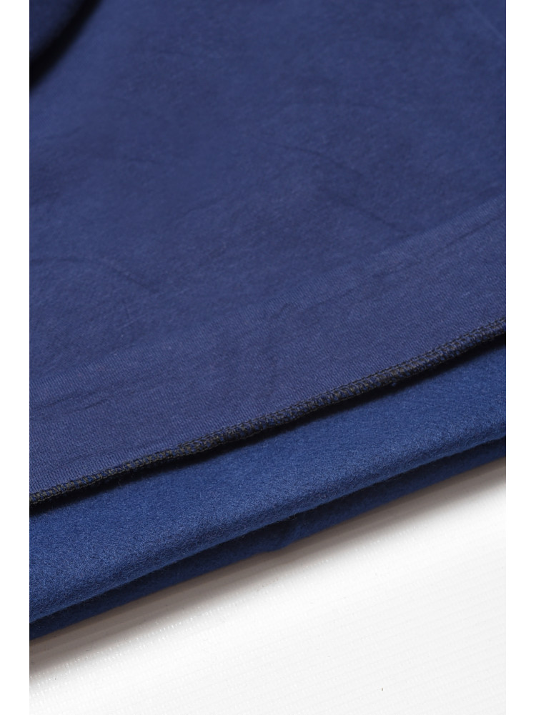 Світшот дитячий для хлопчика на флісі темно-синього кольору 313 206018C