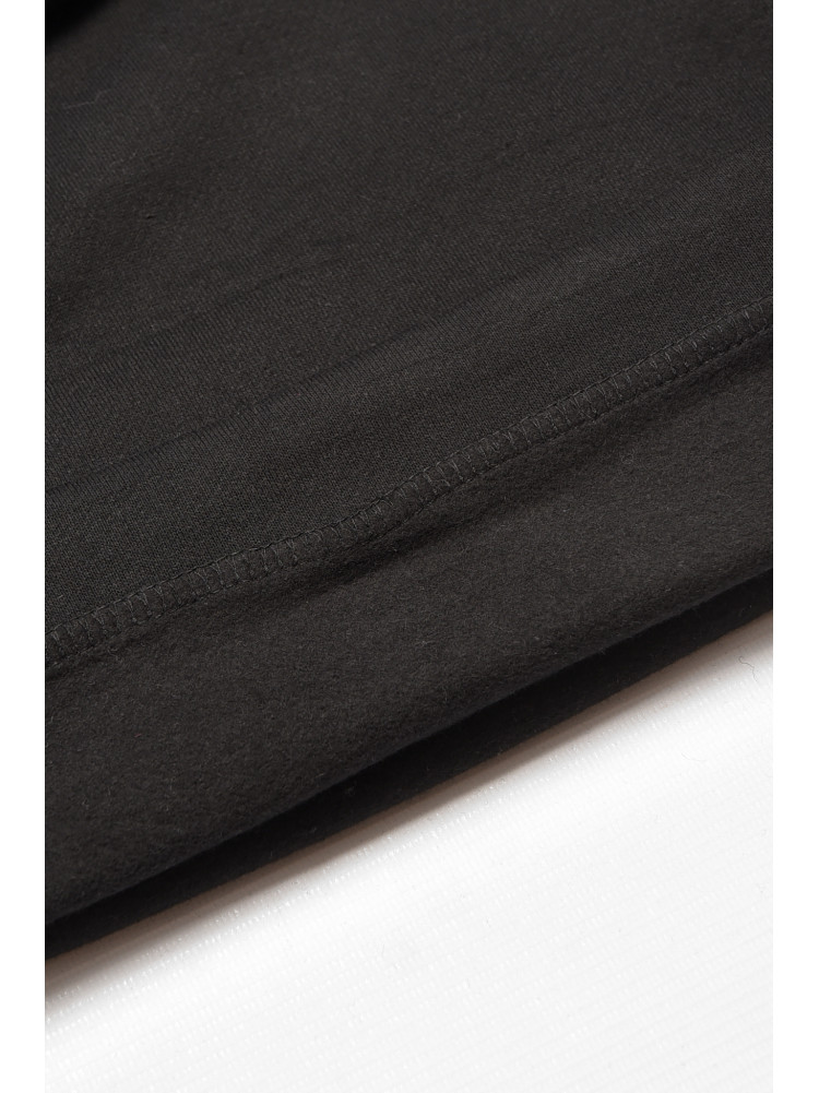 Світшот дитячий для хлопчика на флісі чорного кольору 310 206020C