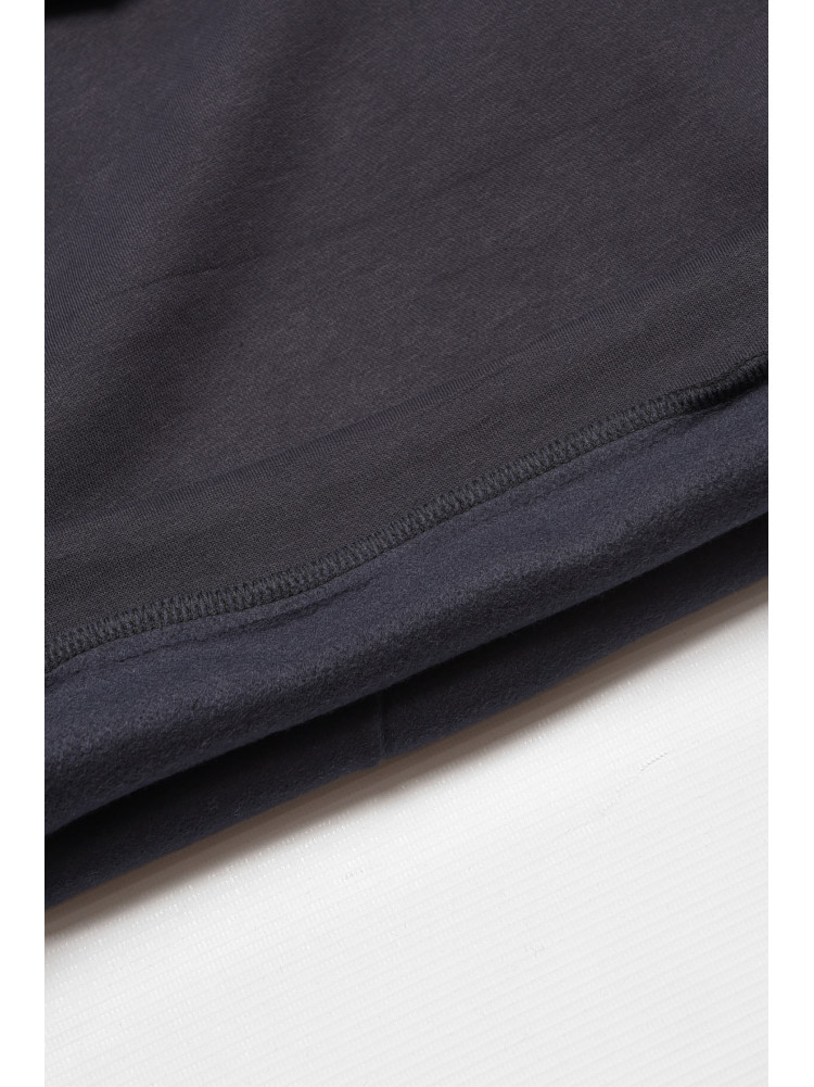 Світшот дитячий для хлопчика на флісі темно-синього кольору 310 206021C