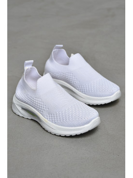 Кросівки дитячі текстильні білого кольору 777-С1186 206150C Кросівки дитячі текстильні білого кольору 777-С1186 206150C