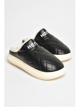 Капці кімнатні чоловічі чорного кольору 18812-1 206229C