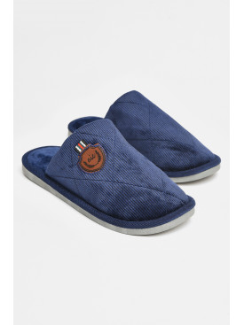 Капці кімнатні чоловічі темно-синього кольору 633 206362C